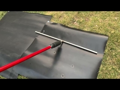 Выявление утечки геомембраны