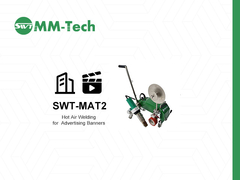 MM-Tech SWT-MAT2 сварочный аппарат горячим воздухом для сварки внахлест и сварки толстых материалов