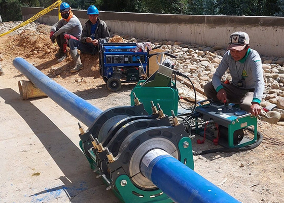 сварочный аппарат 6.25kw сплавливания батта Hdpe трубы 355mm