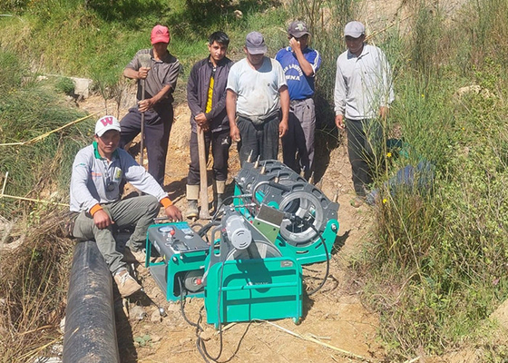 сварочный аппарат 4.25kw сплавливания батта трубы Hdpe 90mm до 250mm