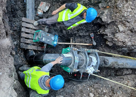 сварочный аппарат сплавливания батта 50-160mm гидравлический для трубы Hdpe