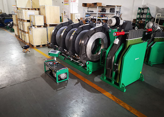 сила машины 3P сплавливания батта трубы Hdpe 315-630mm соединяя