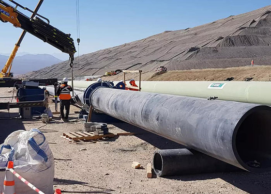 Высокая эффективность машины сплавливания батта трубы Hdpe морского пехотинца 280-500mm