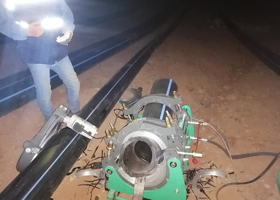 сварочный аппарат сплавливания батта трубы Hdpe 50mm до 160mm малошумный