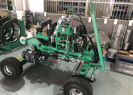 Сварочный аппарат 8.38kw сплавливания батта трубы Hdpe таймера 450mm
