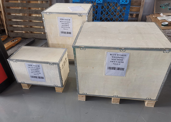 90 - сплавливание батта сварочного аппарата трубы Hdpe 315mm гидравлическое