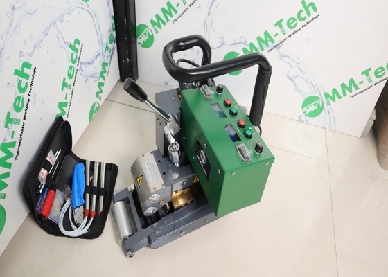 Сварочный аппарат горячим клином SWT-NS900D 1800 Вт для геомембран толщиной 1-3 мм