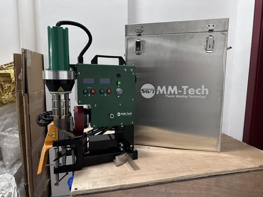 3600 Вт Сварочный аппарат для горячего воздуха для тентов SWT-PAU, настольный, для сварки баннеров из ПВХ, для сварки кромки