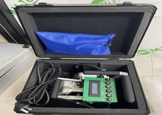0.5mm-1.5mm CX300 Geomembrane сварочная машина с медным горячим клином для рыбного пруда 220V