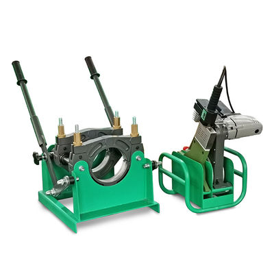 Ручной сварочный аппарат для полиэтиленовых труб высокой плотности с цифровым дисплеем, для сварки встык нагревом, для труб ПЭ 40 мм - 110 мм