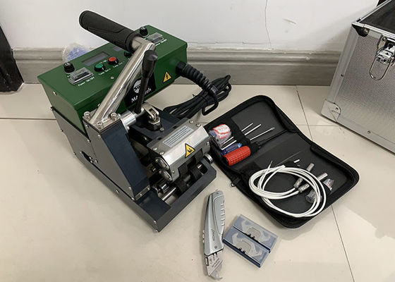 SWT-NSGM2 сварщик клина HDPE 0.2mm до 2.0mm горячий с таким же бортовым соединяя швами методом