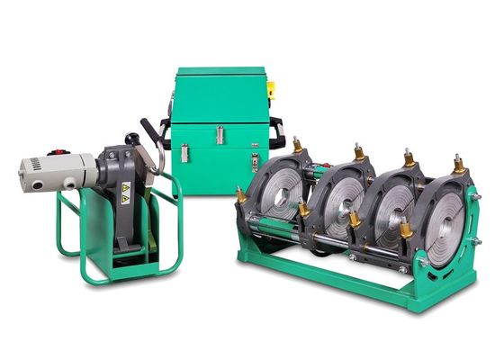 модель сварочного аппарата 90mm-315mm сплавливания батта трубы HDPE 230V автоматическая