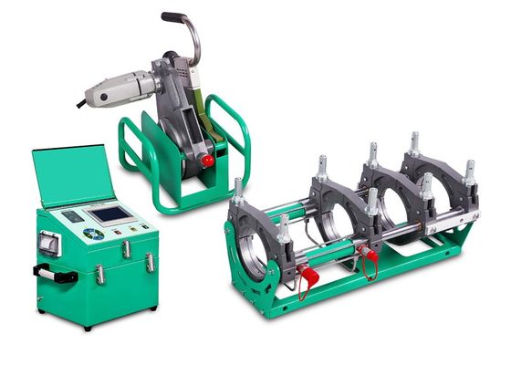 Сварочный аппарат сплавливания батта трубы Hdpe SWT-V160/50H автоматический для 50mm-160mm