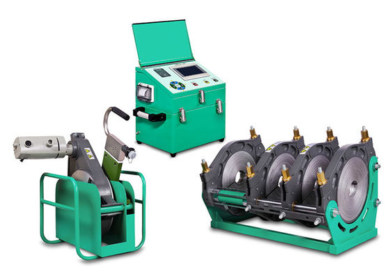 Автоматический сварочный аппарат 200mm сплавливания трубы Hdpe SDR17 450mm