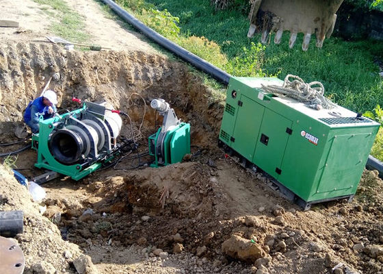 Автоматический сварочный аппарат сплавливания батта трубы HDPE PE PPR для 90mm - 250mm