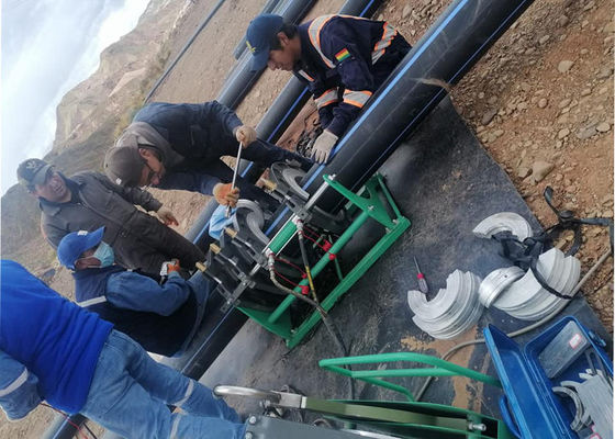 200-450mm сварочный аппарат сплавливания батта трубы Hdpe 7 струбцин гидравлический