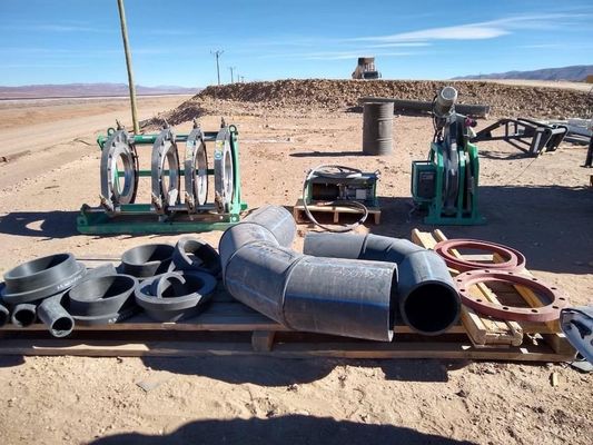 сварочный аппарат сварки встык Hdpe трубы водоснабжения 355mm горячий совместный
