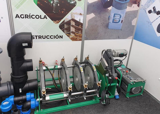 оборудование трубы Hdpe заварки сплавливания батта руководства 160mm