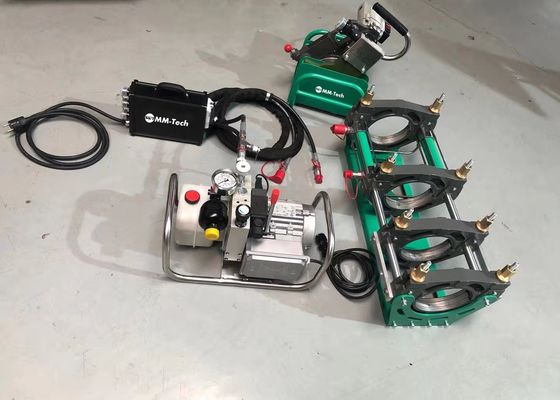 Сварочное оборудование сплавливания стыковки полиэтилена Hdpe пластиковое горячее плавит соединять