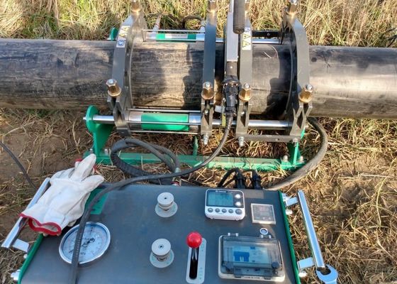 сварочный аппарат трубы pe сплавливания батта Hdpe 110mm поли