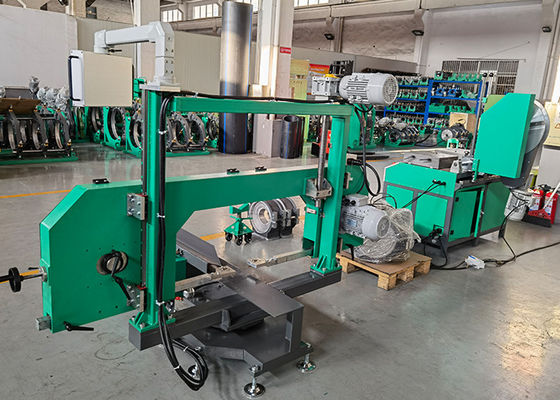 Изготовление Hdpe машины штуцера трубы сплавливания седловины поля мастерской