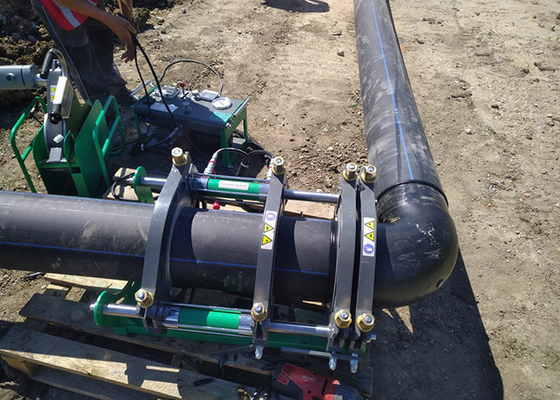 Соединять сварочный аппарат сплавливания батта трубы Hdpe 90-355mm