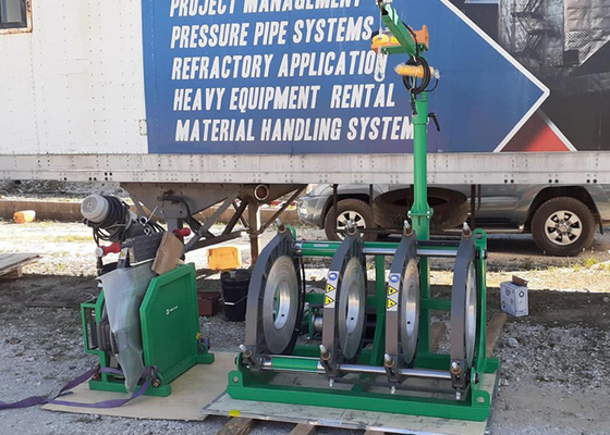 труба Hdpe 315mm соединяя гидравлический сварочный аппарат сплавливания батта малошумный