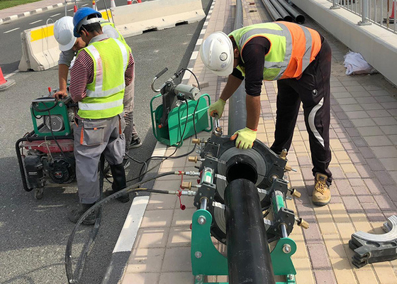 соединять трубы Hdpe машины сплавливания батта 160mm гидравлический