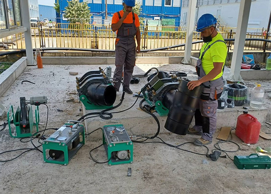 Сварочный аппарат сплавливания батта Hdpe гидравлический для 280mm