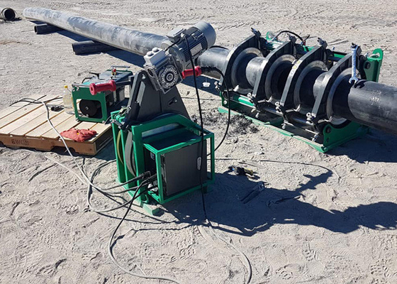 сварочный аппарат сплавливания батта Hdpe 450mm гидравлический пускает соединять по трубам Ce