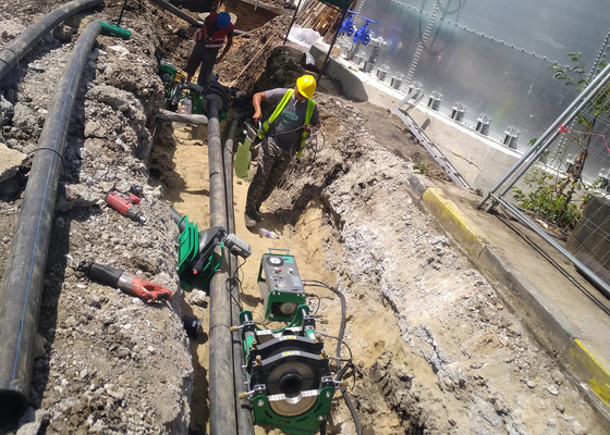 Сварочный аппарат сплавливания батта Hdpe гидравлический для 280mm