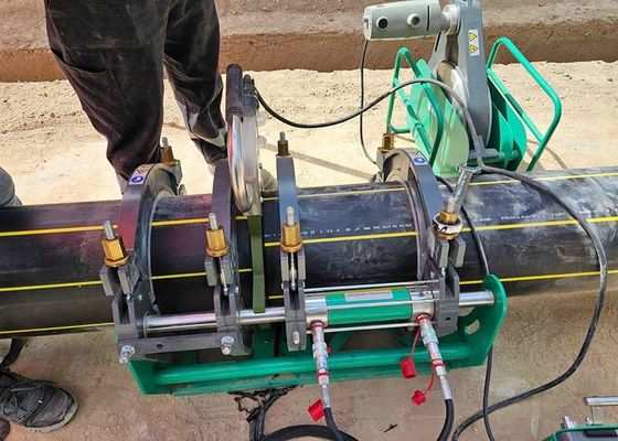 Сварочный аппарат для стыковой сварки труб из полипропилена (PP) и полиэтилена высокой плотности (HDPE) для ирригационных трубопроводов