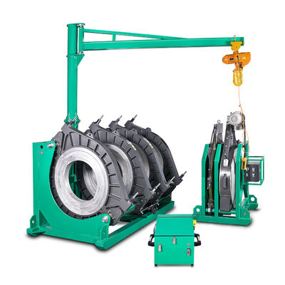 Сварочный аппарат 630mm-1200mm сплавливания батта трубы HDPE 4 колец автоматический
